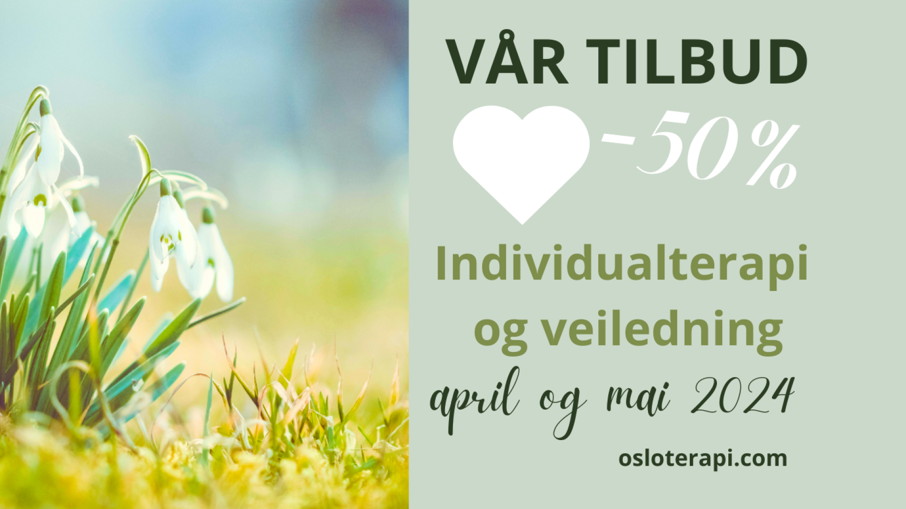 Vår tilbud april og mai 2024